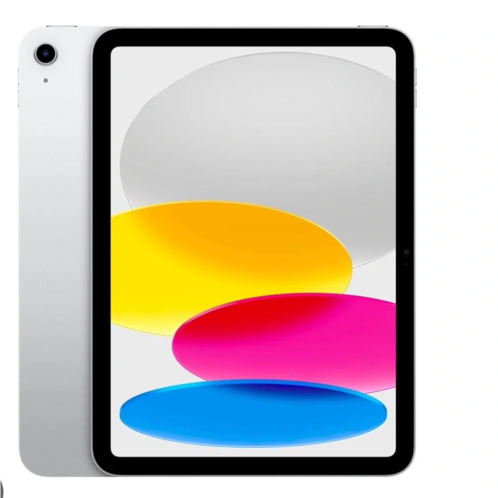 Silver Tablet with Black Trim